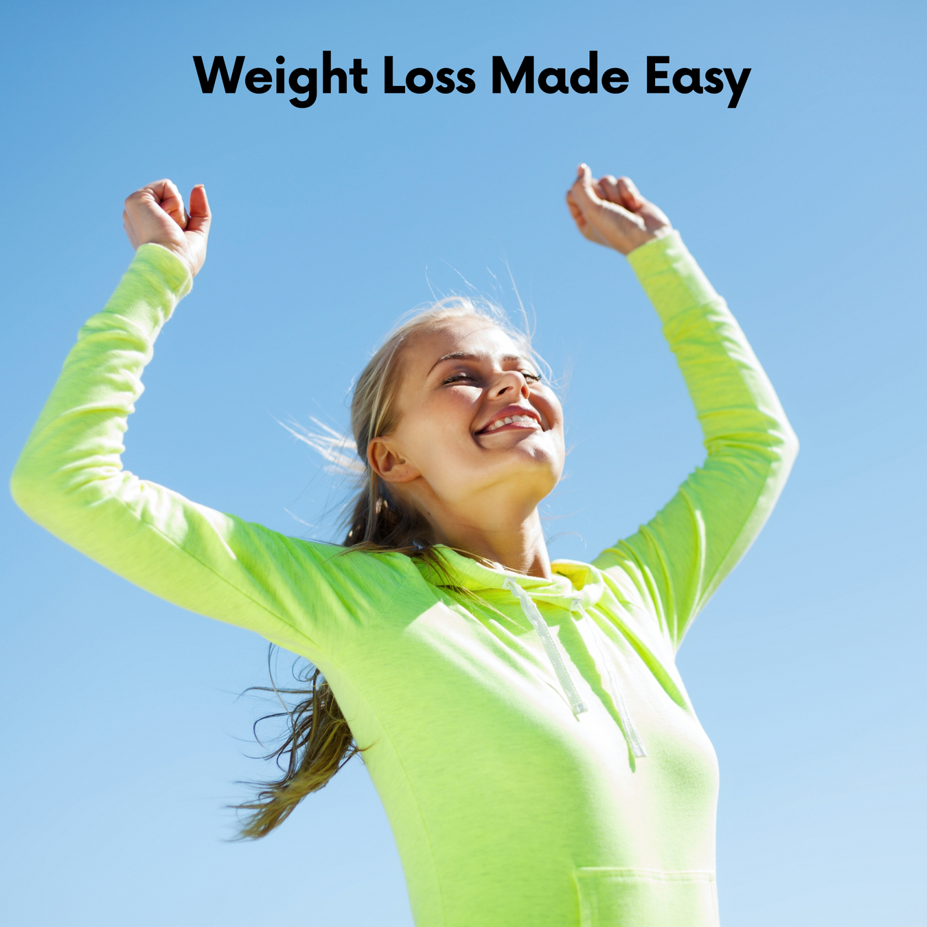 Active woman using Wonder Patch Weight Away – clear waterproof patch supporting daily weight management goals UK
