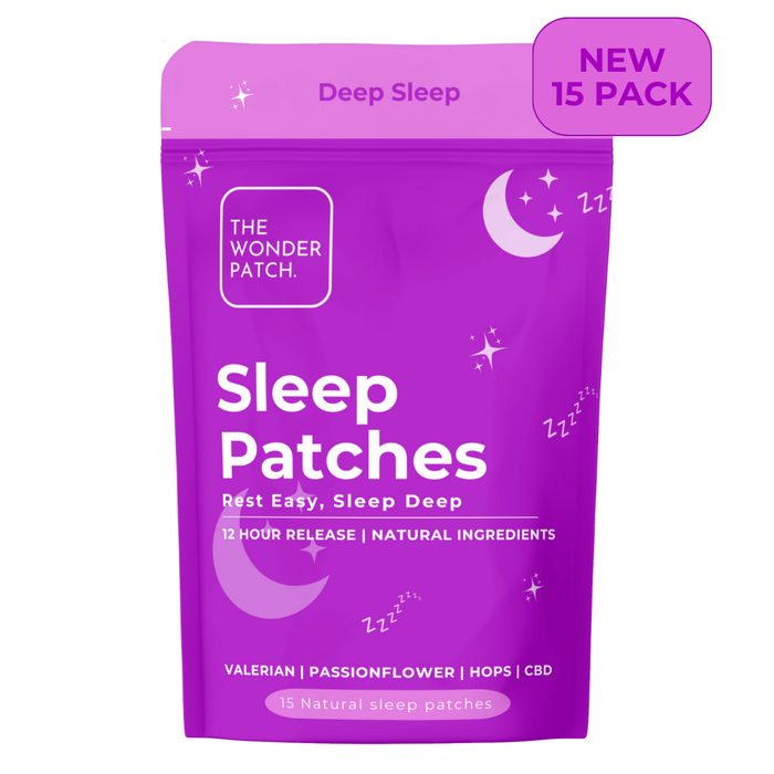 Wonder Patch Sleep 15 Patches UK – gentle overnight patch to support relaxation and restful sleep
