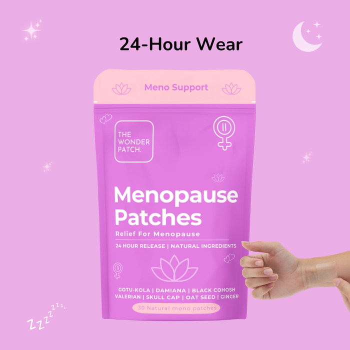 Wonder Patch Menopause Gotu Kola, Black Cohosh, Ginger Extract blend