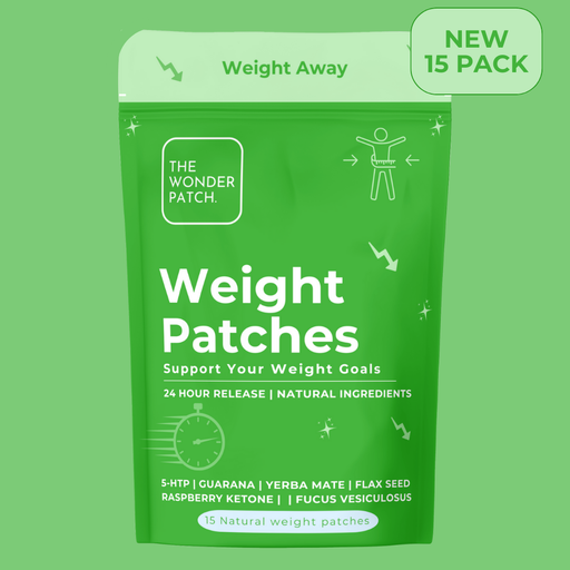 Wonder Patch Weight Away 15-pack – wearable botanical patch to support your weight journey naturally